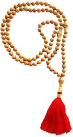 Natural sandalwood mala for better concentration and peaceful mind